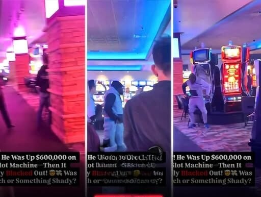 $600K JACKPOT VANISHES Man Goes Berserk After Allegedly Hitting $600K Jackpot That Disappeared When Slot Machine Went Black… Arrested For This